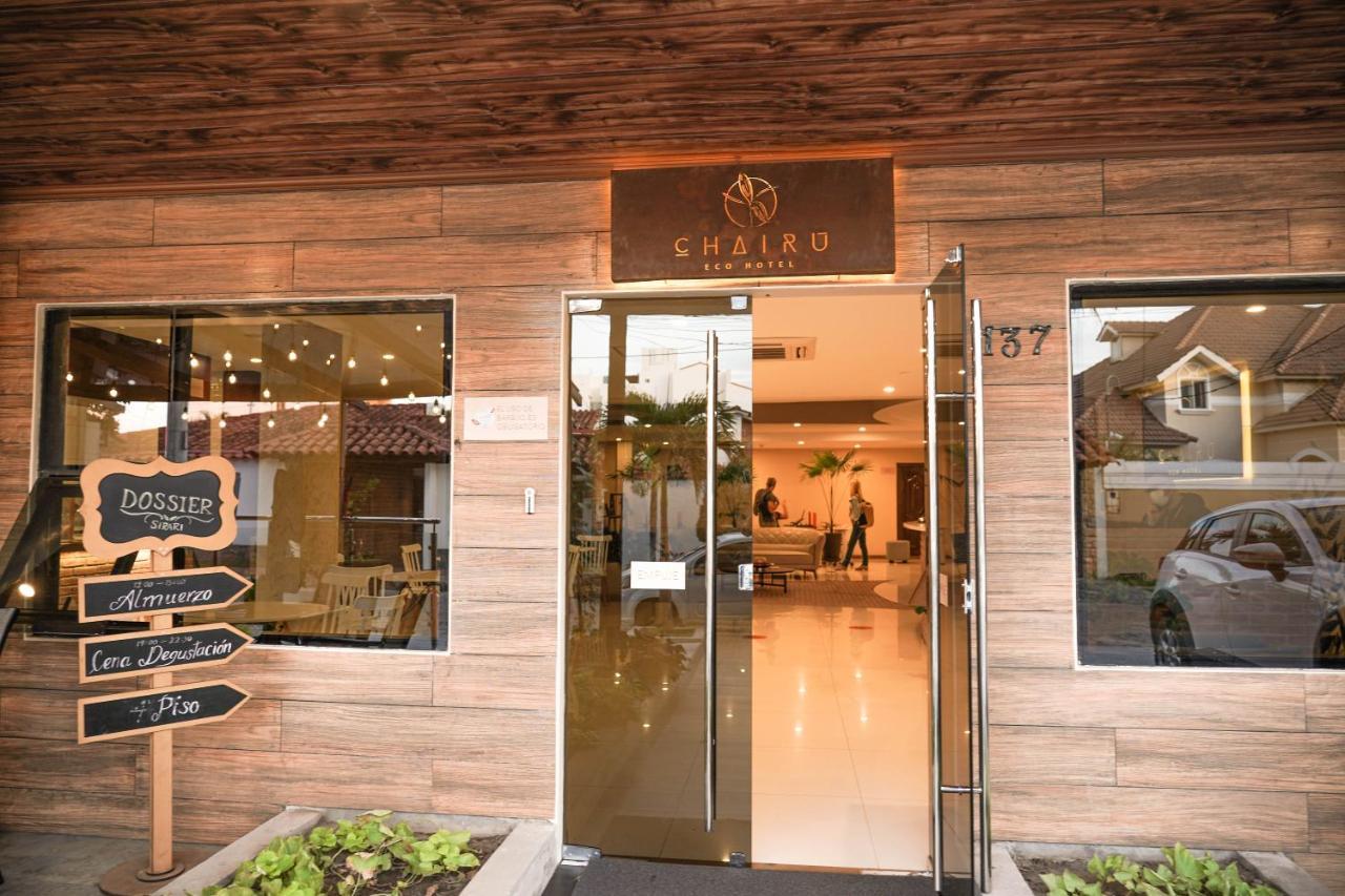 Chairu Eco Hotel Санта-Крус-де-ла-Сьерра Экстерьер фото